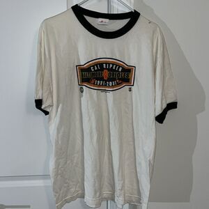 Cal Ripken Jr 2131 Baltimore Orioles 1981-2001 T shirt Stained XL Collector